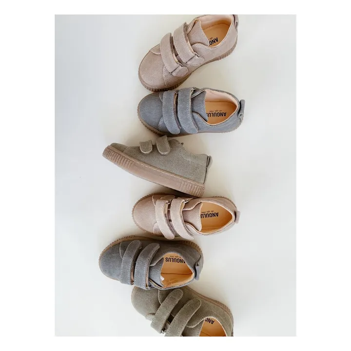 Sneakers Klettverschluss | Sandfarben- Produktbild Nr. 1