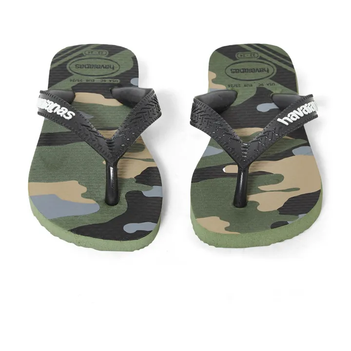 Havaianas Top Camouflage Flip Flops Khaki Smallable
