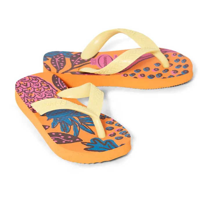 Top Fashion Flip Flops | Yellow- Product image n°1