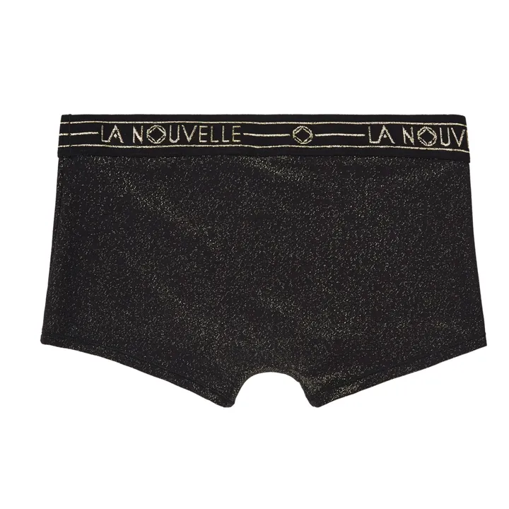Manon Sparkly Briefs | Black- Product image n°1