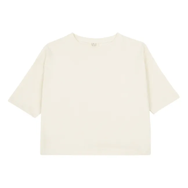 Organic Cotton Oversize T-shirt | Ecru