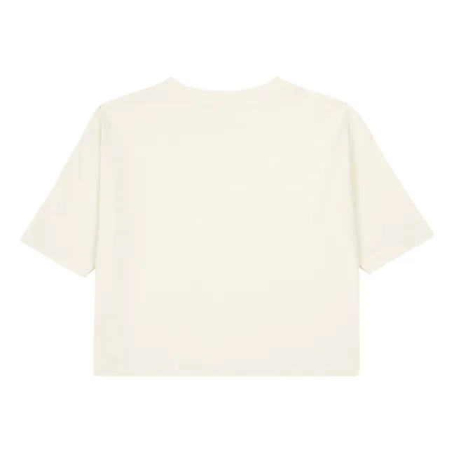 T-Shirt Bio-Baumwolle Oversize | Seidenfarben