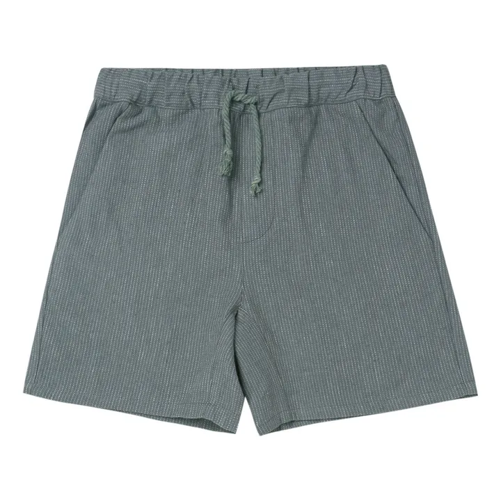 Bermuda Shorts | Grey-green- Product image n°0