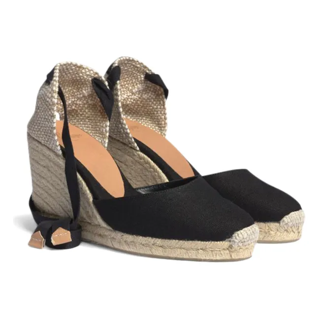 Espadrilles Carina 8 cm | Noir