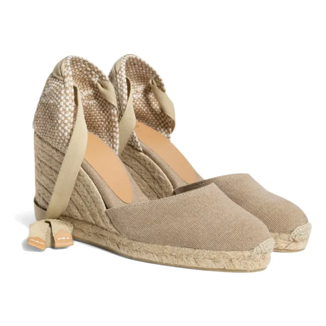 Espadrilles Carina 8 cm | Sable