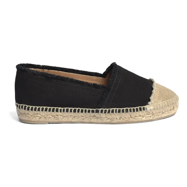 Espadrilles Plates Kampala | Noir