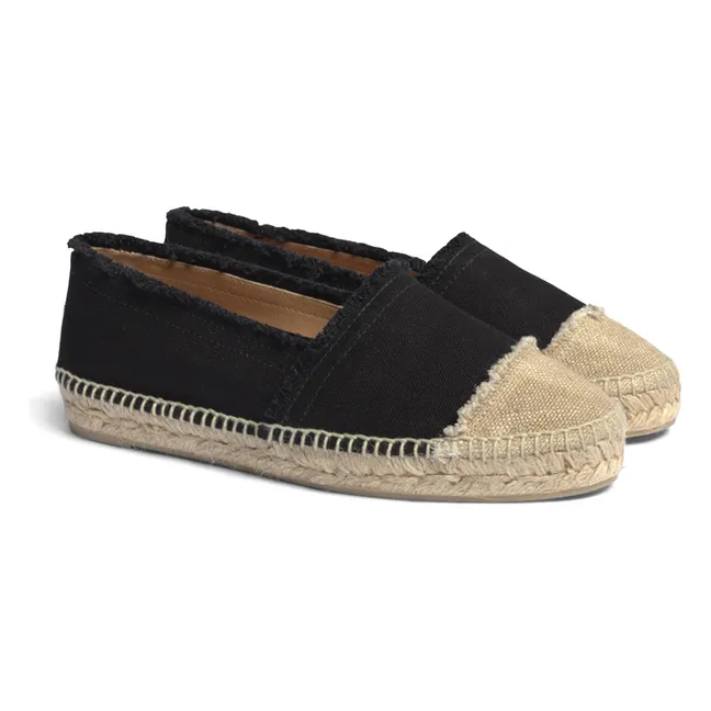 Espadrilles Plates Kampala | Noir