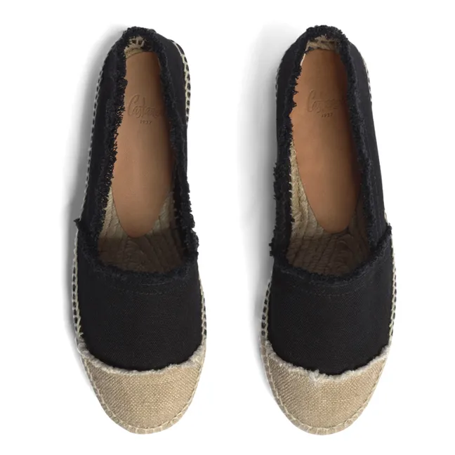 Espadrilles Plates Kampala | Noir