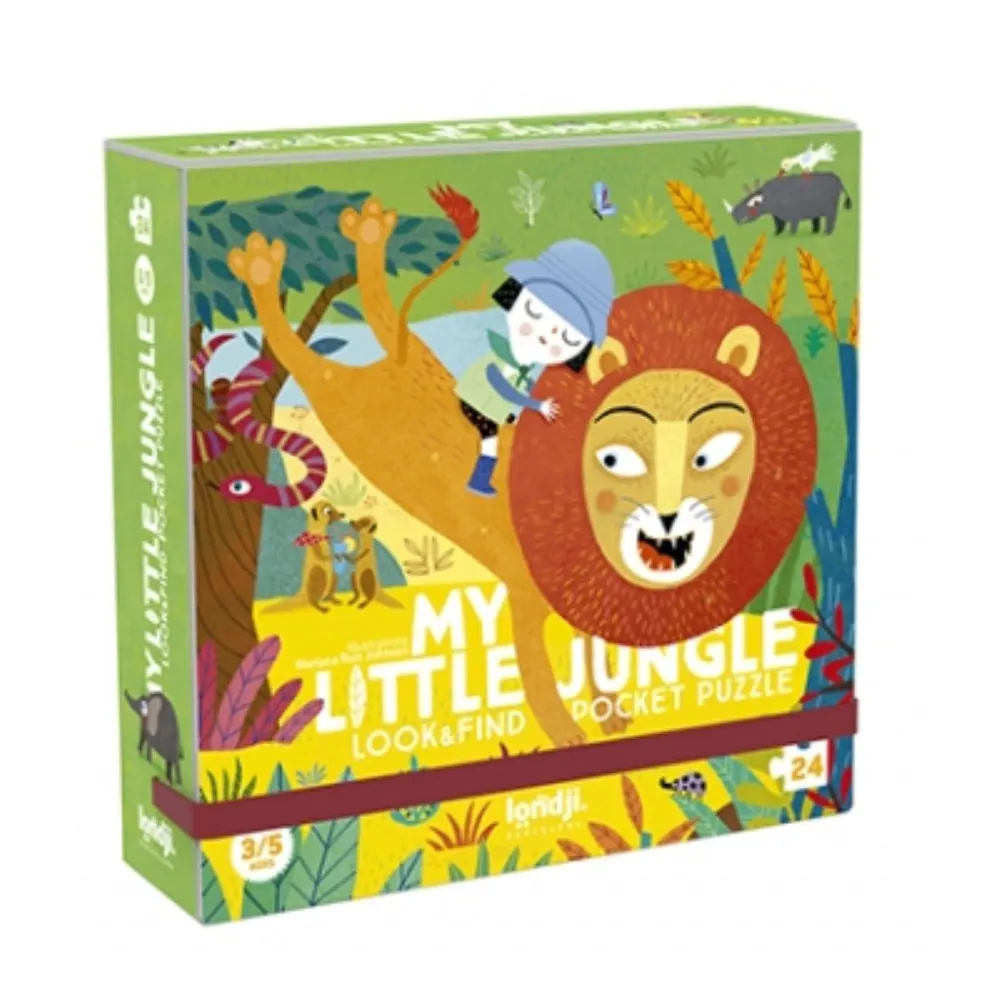 Londji Multicoloured My Little Jungle Puzzle - 24 Pieces