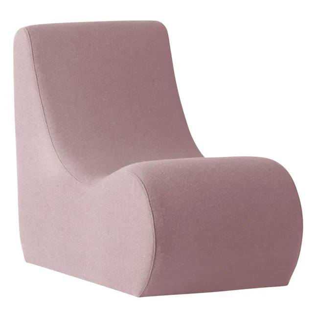 Welle 2 Lounge Chair | Pink
