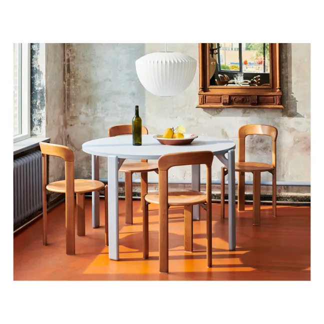 Rey Lacquered Wood Chair - Bruno Rey | Orange