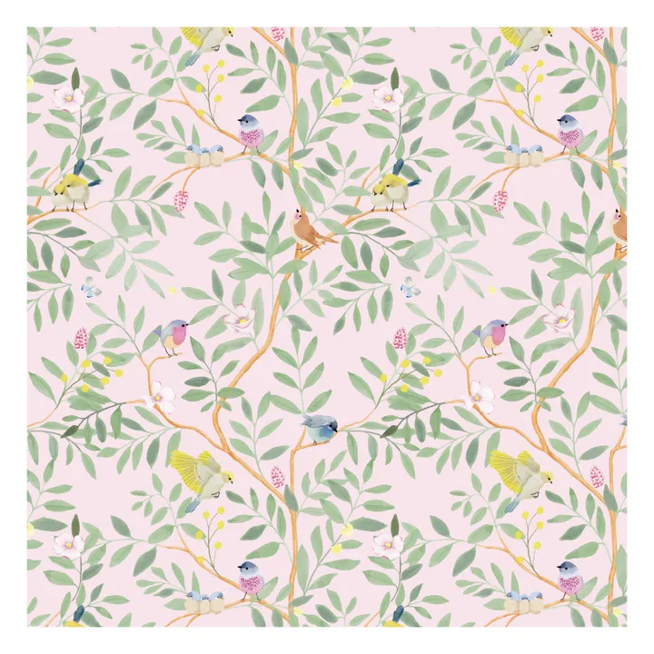 Papel pintado - Printemps | Rosa- Imagen del producto n°0