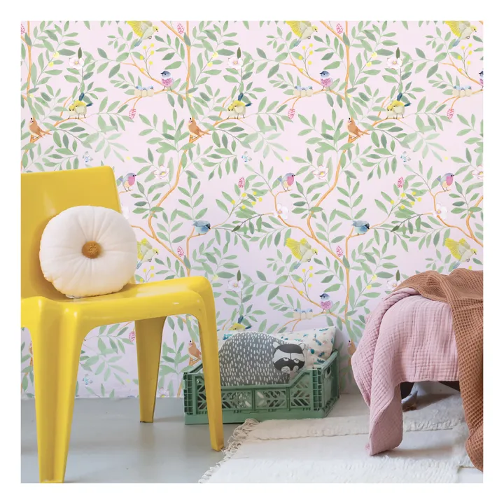 Papel pintado - Printemps | Rosa- Imagen del producto n°1