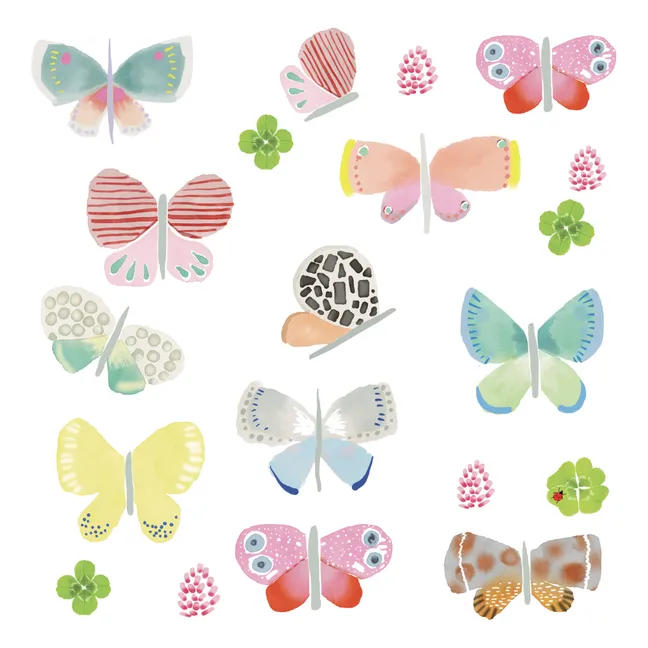 Stickers just a touch Papillons de printemps