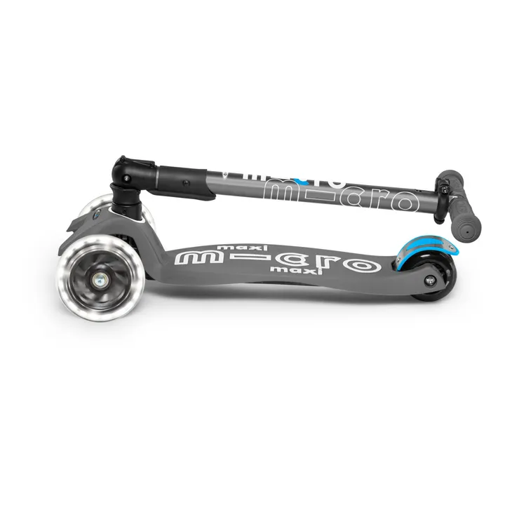 Patinete Maxi Micro Deluxe plegable LED | Gris- Imagen del producto n°5