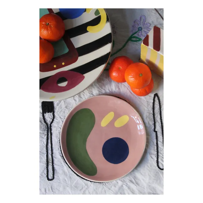 Assiette Daphné en céramique | Sienne