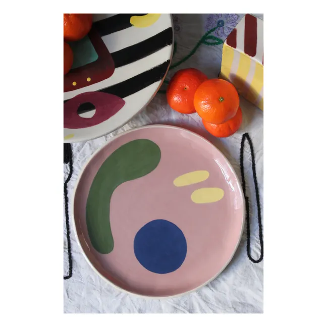 Assiette Daphné en céramique | Sienne
