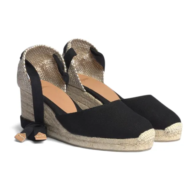 Espadrilles Carina 6 cm | Noir