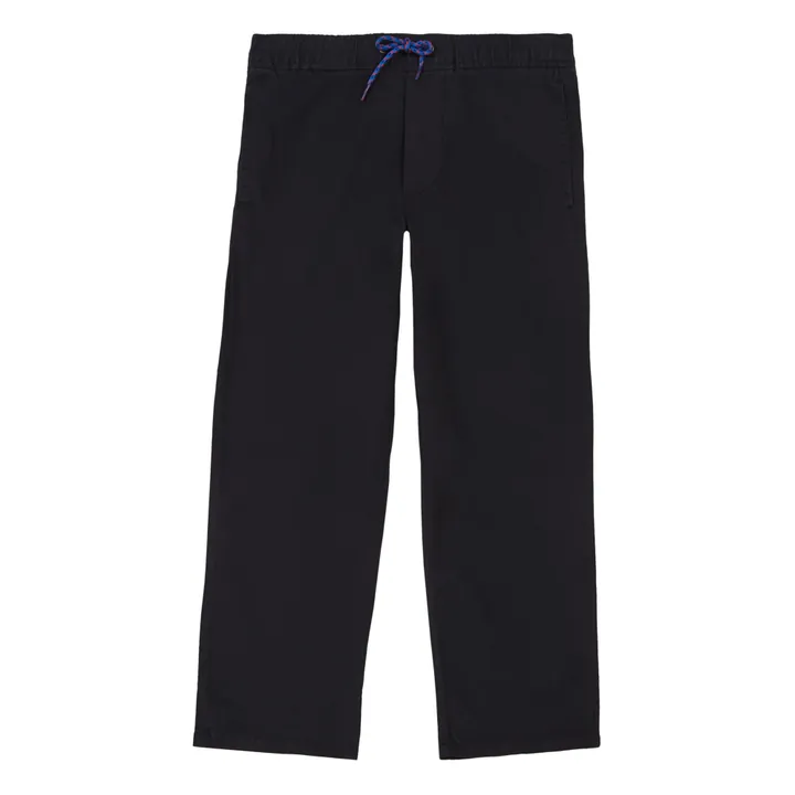 Pharel Straight-Leg Chino Trousers | Navy blue- Product image n°0