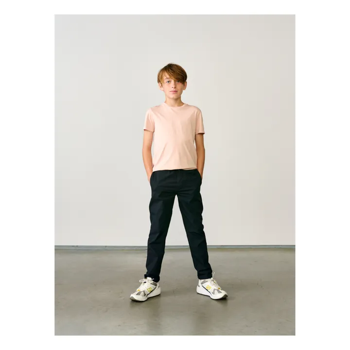 Pharel Straight-Leg Chino Trousers | Navy blue- Product image n°1