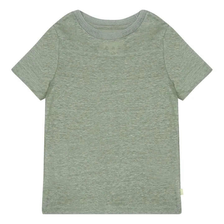 Leinen-T-Shirt Mogo | Salbei- Produktbild Nr. 0