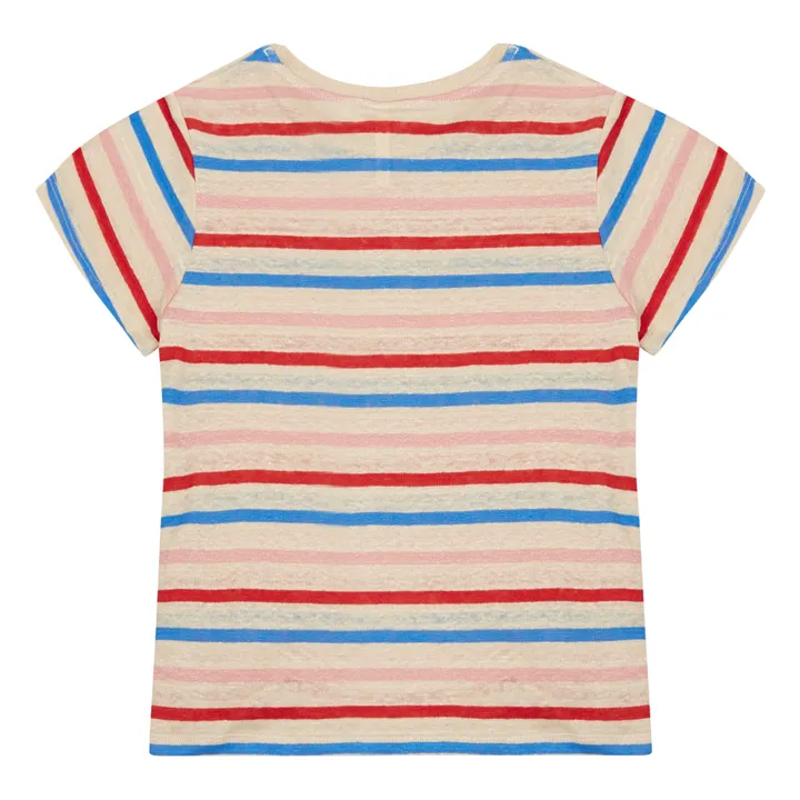 Gestreiftes T-Shirt Mio  | Mandarine- Produktbild Nr. 7