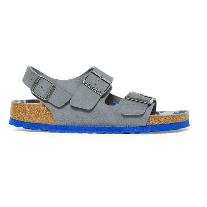 Camouflage Milano Sandals | Mid grey- Product image n°0