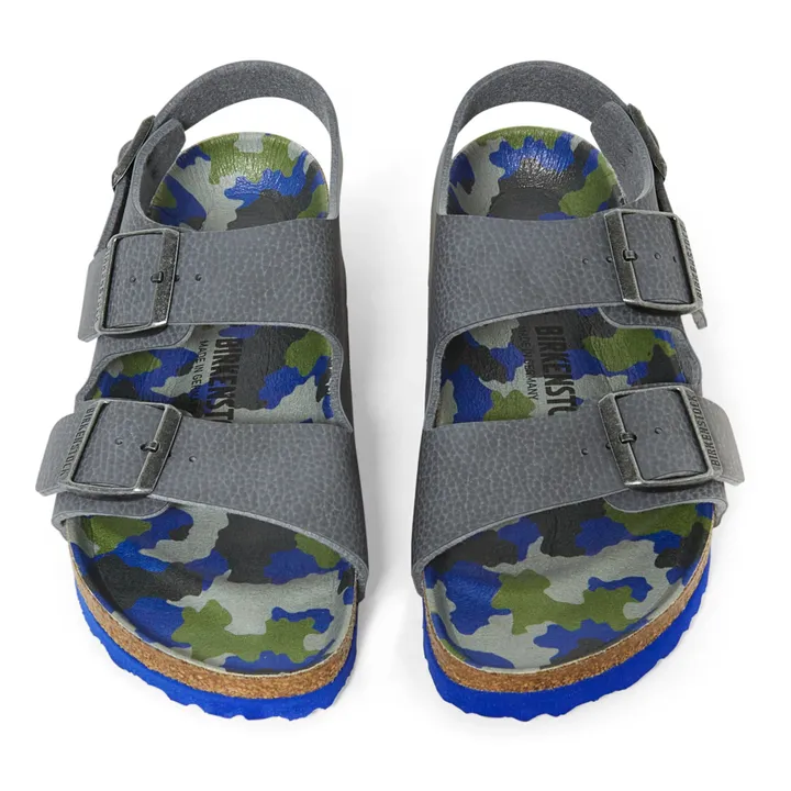 Camouflage Milano Sandals | Mid grey- Product image n°3