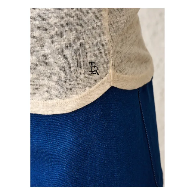 Maglietta Seas in Lino - Collezione Donna  | Ecru