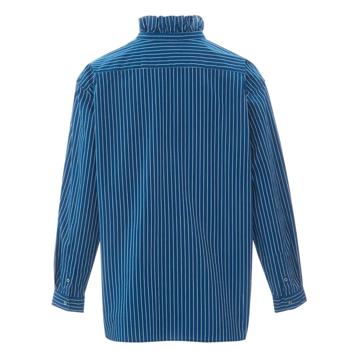Greta Striped Shirt - Women’s Collection  | Blue- Product image n°8