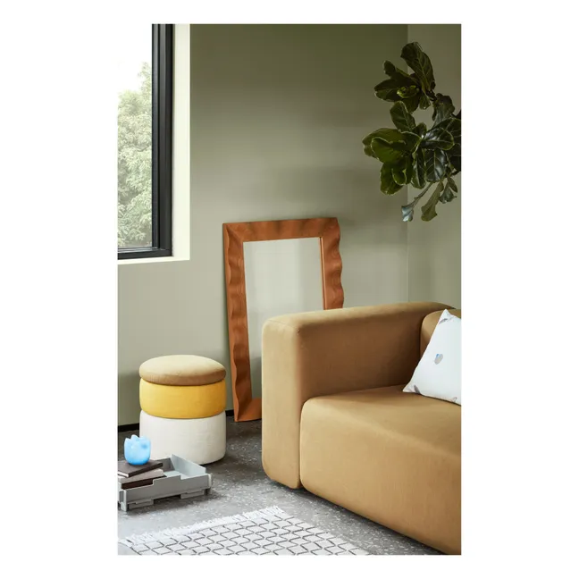 Wavy Beechwood Mirror | Beech