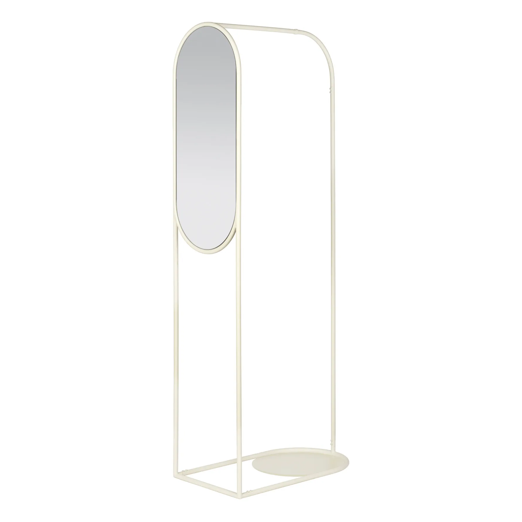 Broste Copenhagen White Archie Metal Coat Rack