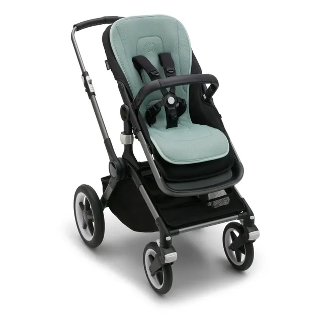 Coussin confort réversible pour poussette | Vert sapin