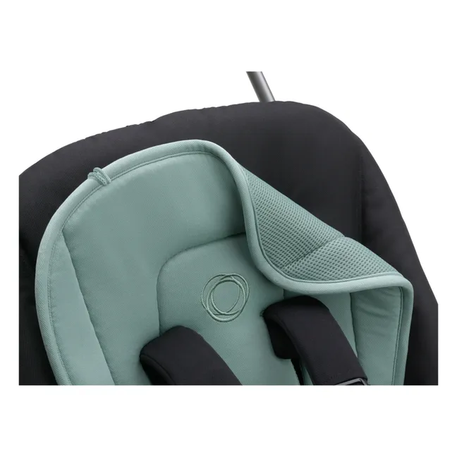 Coussin confort réversible pour poussette | Vert sapin