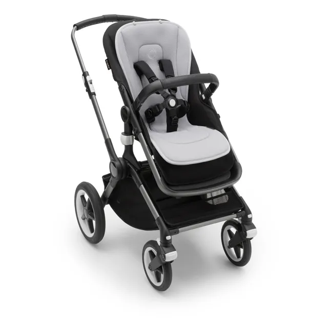 Reversible Comfort Stroller Pillow | Light grey