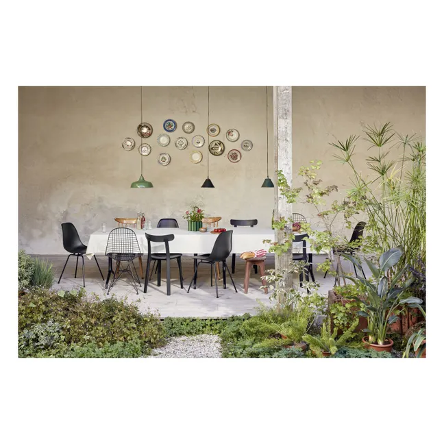 Chaise Eames wire DKR piètement epoxy | Basic Dark