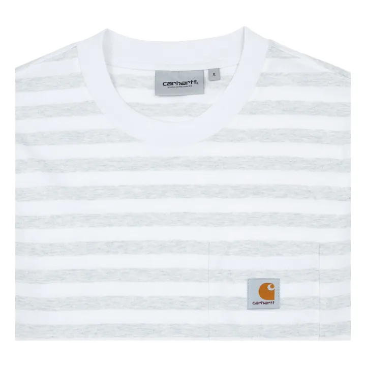 T-Shirt Scotty Rayé | Blanc- Image produit n°1
