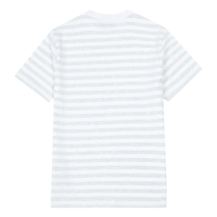 T-Shirt Scotty Rayé | Blanc- Image produit n°2