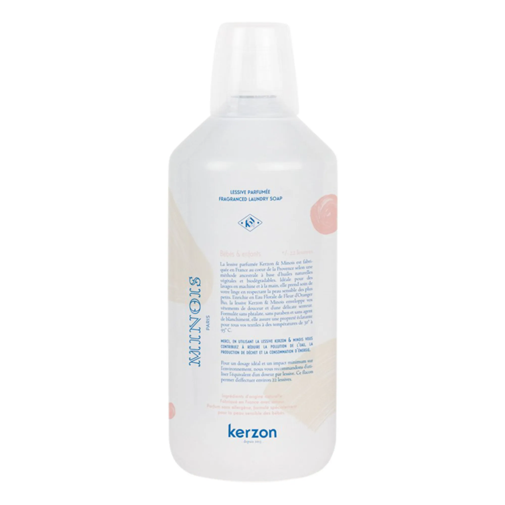 Lessive parfumée Kerzon X Minois - 1000 ml- Image produit n°0