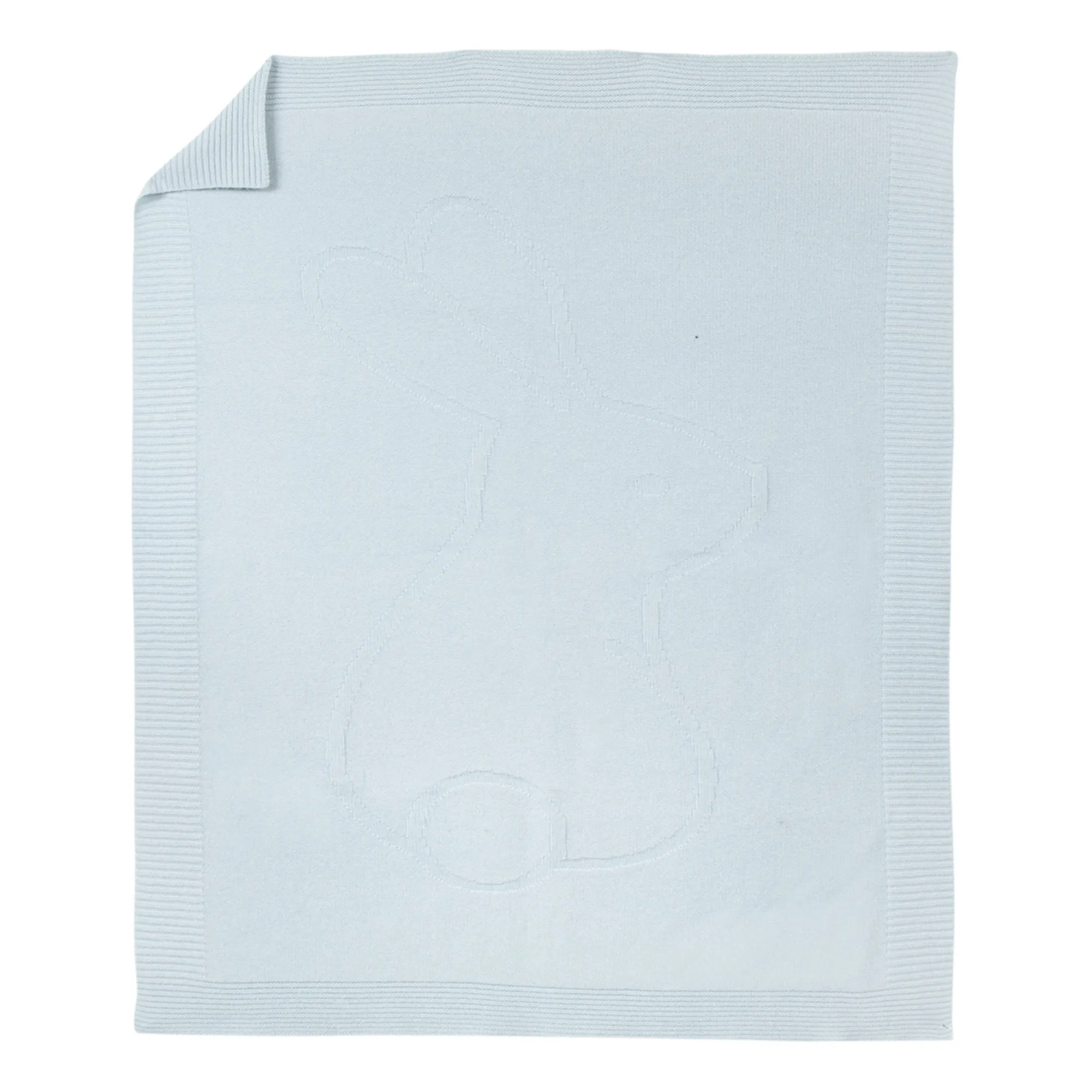 Tartine Et Chocolat Light Blue Cashmere Rabbit Blanket