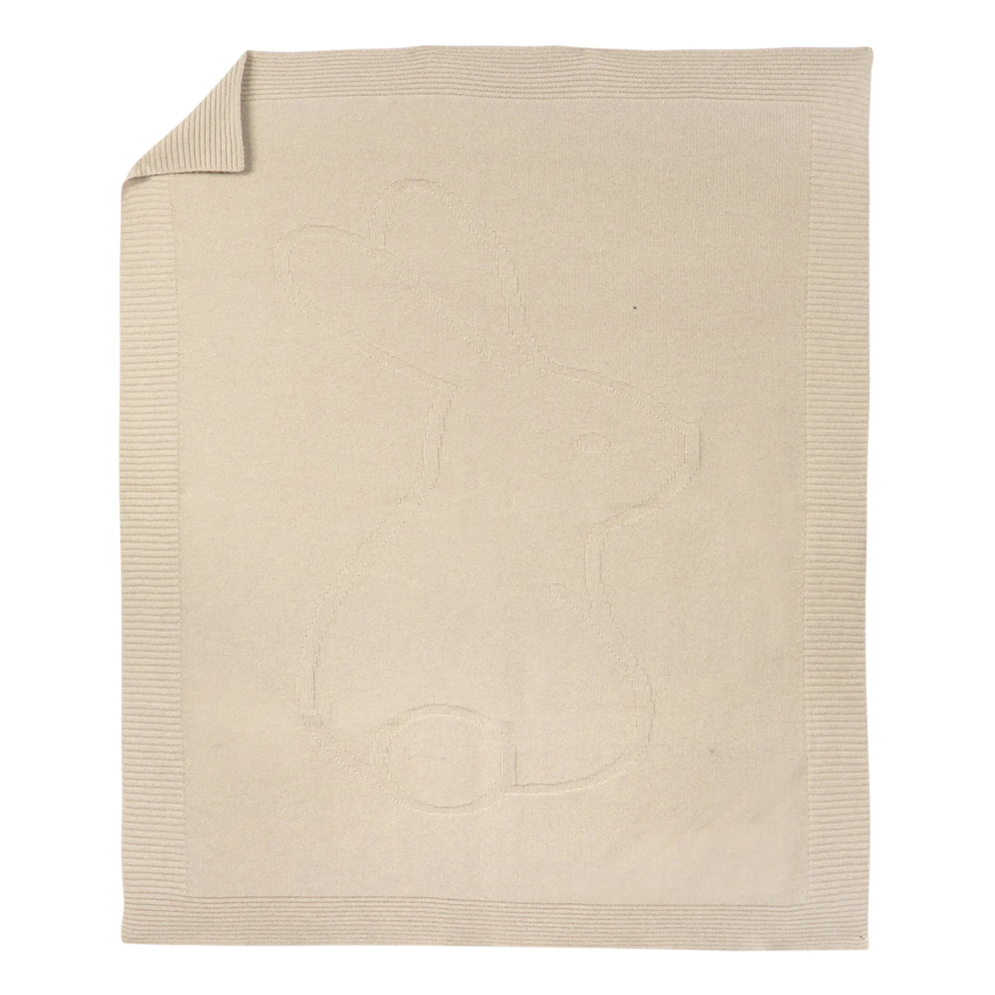 Tartine Et Chocolat Beige Cashmere Rabbit Blanket