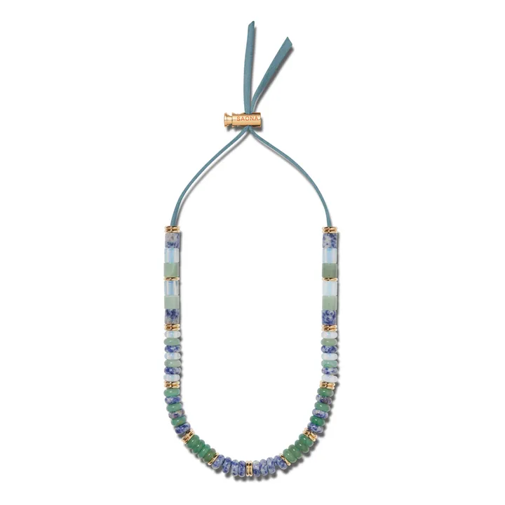 Halskette Sunset Ines | Blau- Produktbild Nr. 0