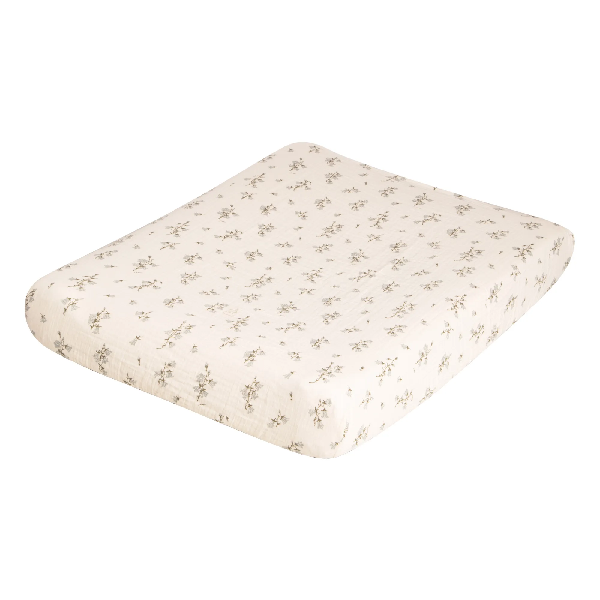 garbo&friends - Housse de matelas à langer Bluebell en mousseline de coton (garbo&friends) - Couverture