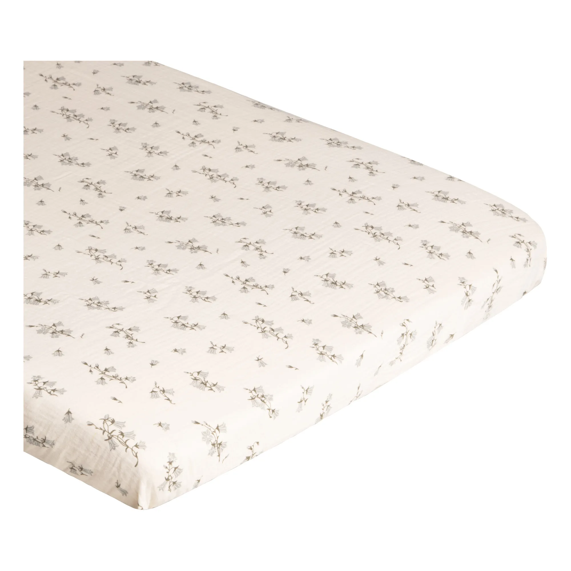garbo&friends - Housse de matelas à langer Bluebell en mousseline de coton (garbo&friends) - Image 1