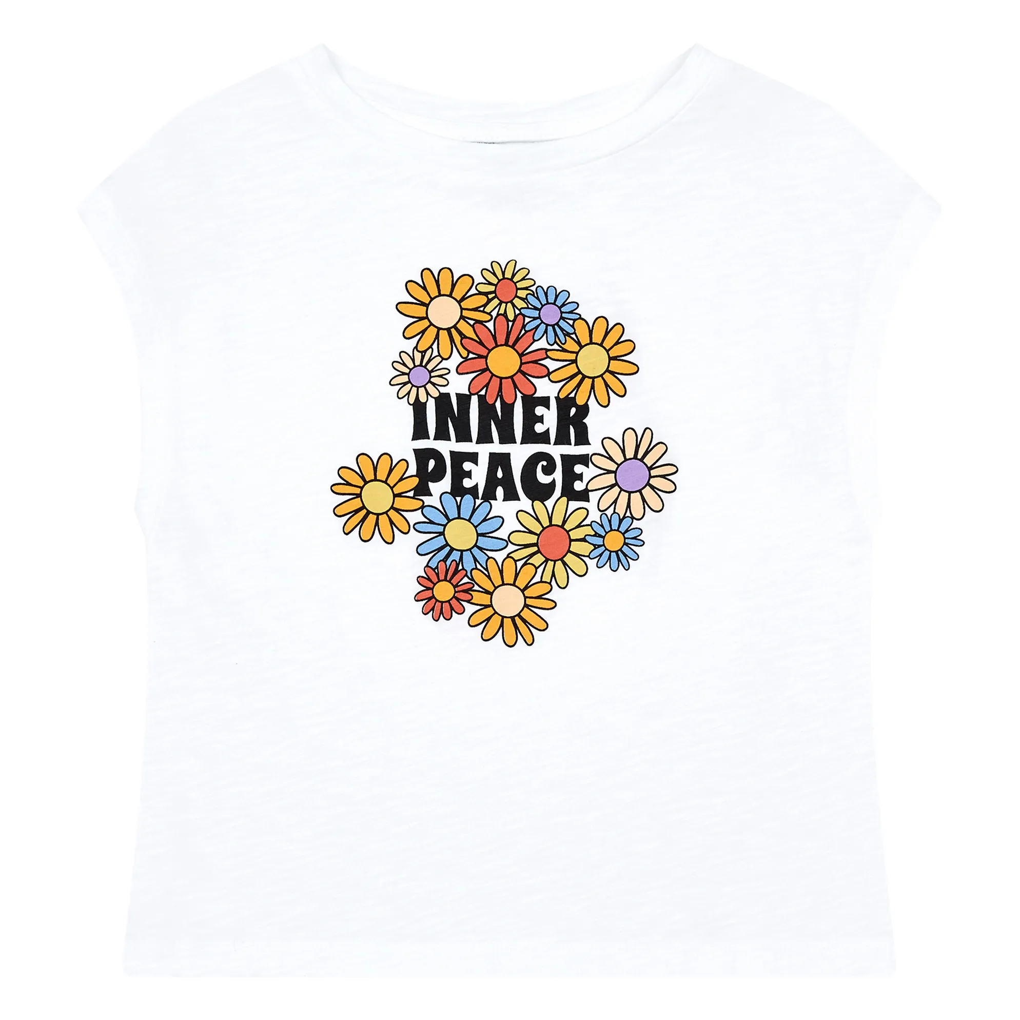 Hundred Pieces White Tank Top