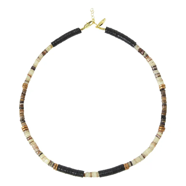 Collier Coquillage Précieux | Noir