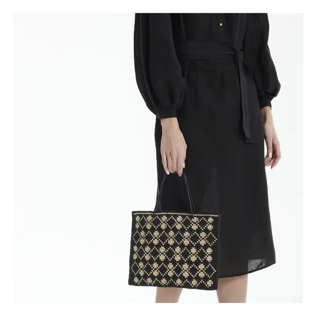 Sac Oui-Oui M Mini Tote | Noir