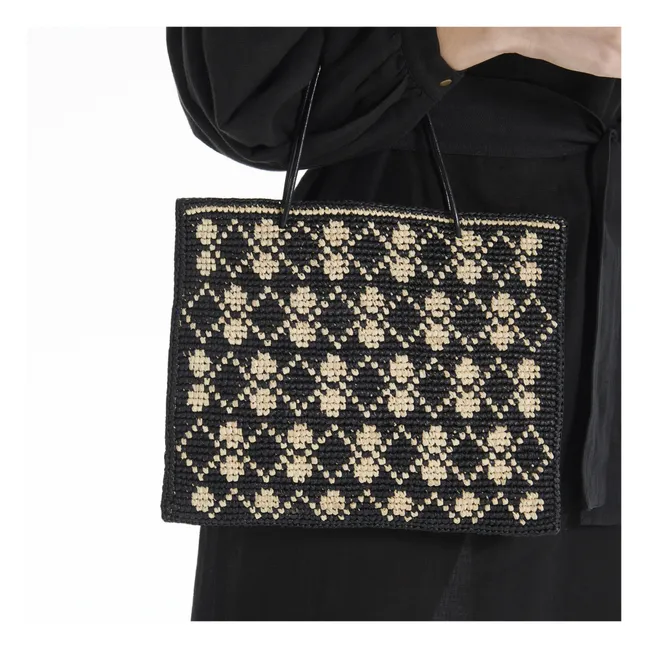 Sac Oui-Oui M Mini Tote | Noir