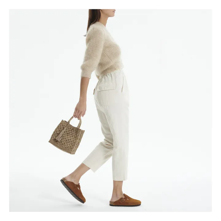 Zazie Shoulder Bag | Light grey- Product image n°4
