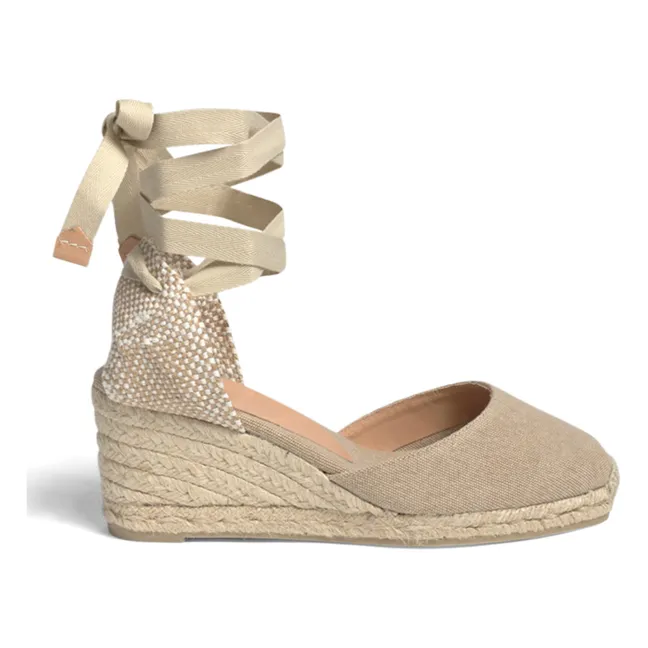 Carina Espadrilles - 6 cm | Sand